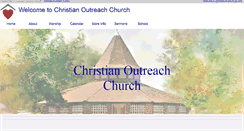 Desktop Screenshot of christianoutreachchurch.org